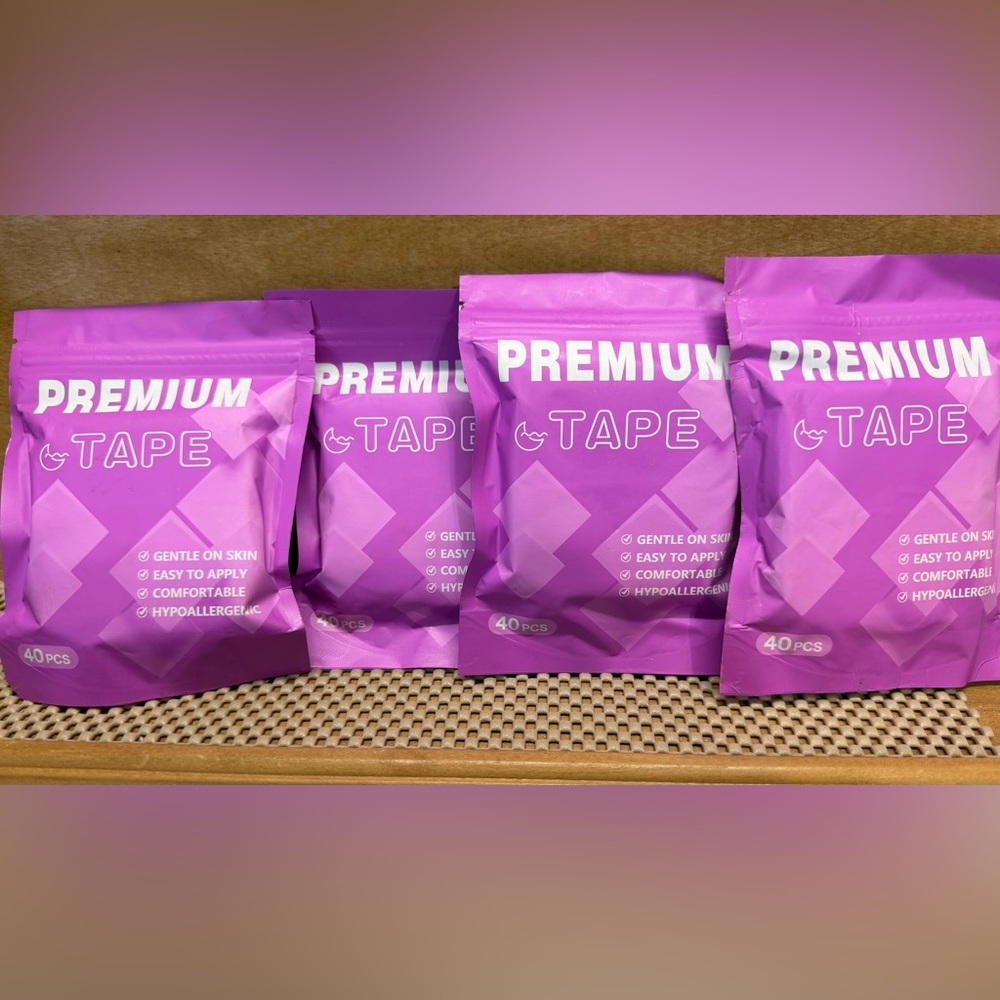 4 new 40-count packs - Premium Tape Hypoallergenic Adhesive Strips